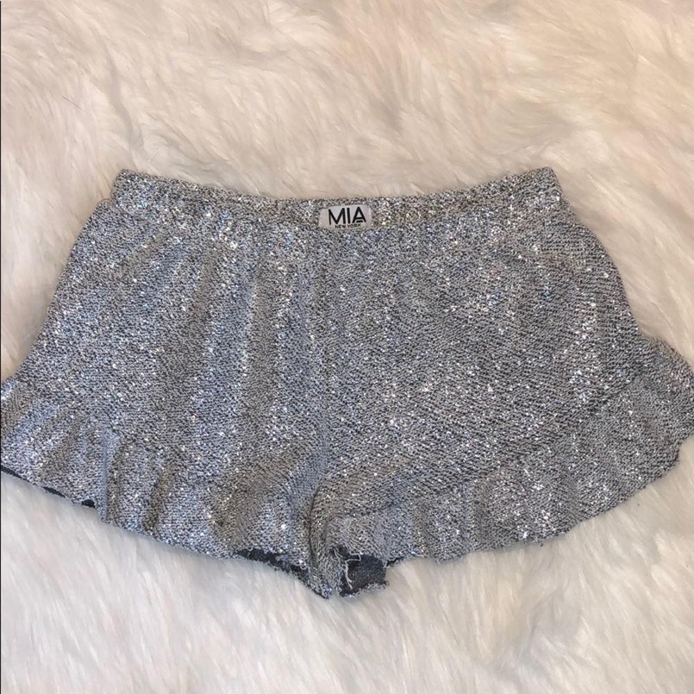 cute glittery shorts